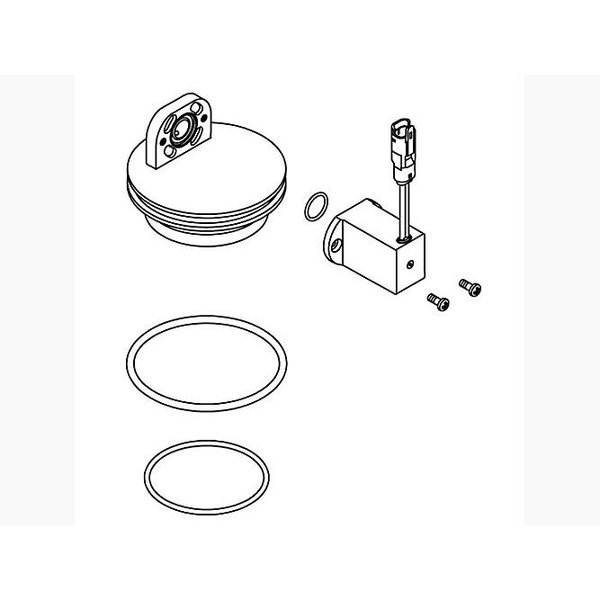 Kohler Service, 1.6 Gpf Piston Cover Assembly 1388295